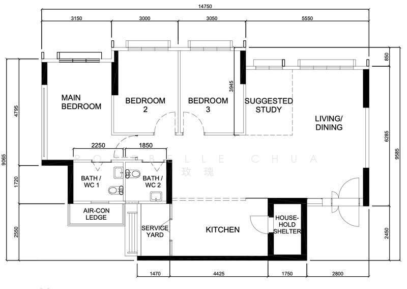 229A Sumang Lane, 229A Sumang Lane, Hougang / Punggol / Sengkang, 3 Bedrooms, 1,216 sqft, HDB Flat For Sale, by Rosebelle Chua 玫瑰, 500262103 - PropertyGuru.com.sg