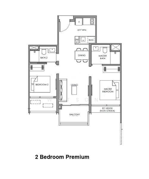 Narra Residences, 50, Dairy Farm / Bukit Panjang / Choa Chu Kang, 2 Bedrooms, 646 sqft, Condominium For Sale, by Watson Poh, 500262120 - PropertyGuru.com.sg