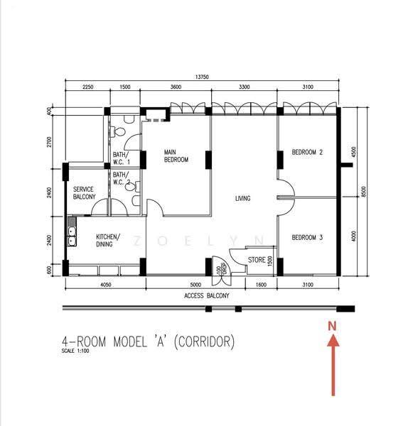 82 Lorong 4 Toa Payoh, 82 Lorong 4 Toa Payoh, Balestier / Toa Payoh, 3 Bedrooms, 1,119 sqft, HDB Flat For Sale, by Zoelyn Lim, 500262170 - PropertyGuru.com.sg