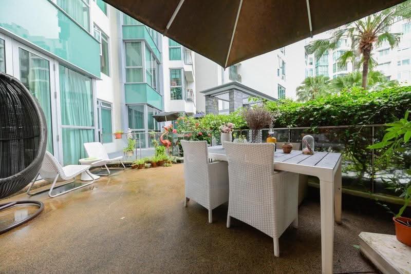 Caribbean at Keppel Bay, 46 Keppel Bay Drive, Harbourfront / Telok Blangah, 3 Bedrooms, 1,485 sqft, Condominium For Sale, by Rachel Hoe, 500262228 - Balcony - PropertyGuru.com.sg