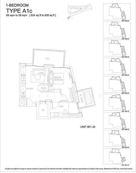 Corals at Keppel Bay, Harbourfront / Telok Blangah, 1 Bedroom, 624 sqft, Condominium For Sale, by Claire Tey, 500262231 - PropertyGuru.com.sg