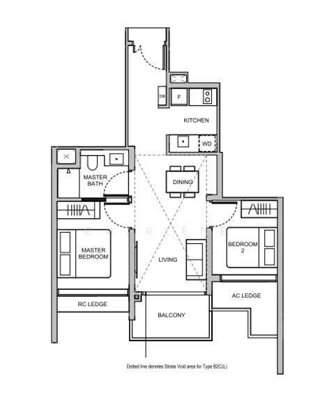 Hillock Green, 22-28 Lentor Central, Mandai / Upper Thomson, 2 Bedrooms, 657 sqft, Condominium For Sale, by Charlene Lim (林静龄), 500262256 - PropertyGuru.com.sg