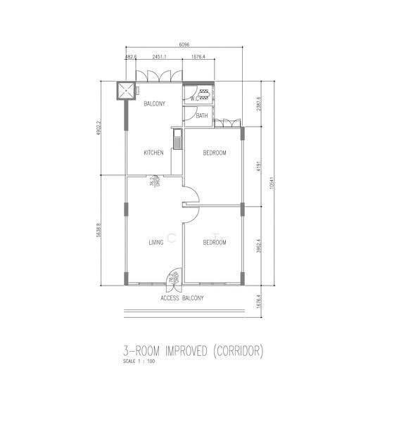 2 Hougang Avenue 3, 2 Hougang Avenue 3, Hougang / Punggol / Sengkang, 2 Bedrooms, 635 sqft, HDB Flat For Sale, by C T Chua, 500262261 - PropertyGuru.com.sg