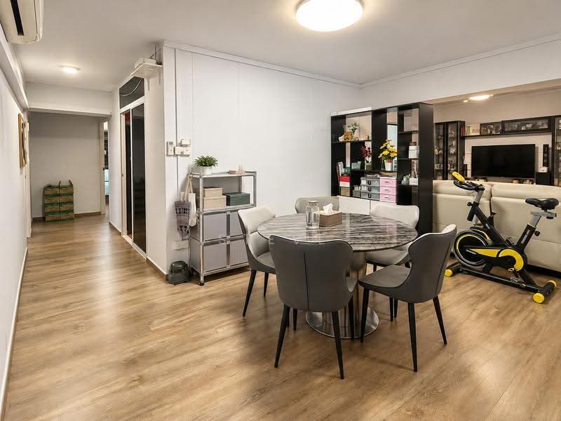 669C Jurong West Street 64, 669C Jurong West Street 64, Boon Lay / Jurong / Tuas, 4 Bedrooms, 1,399 sqft, HDB Flat For Sale, by Steve Htet, 500262273 - Dinning Room - PropertyGuru.com.sg