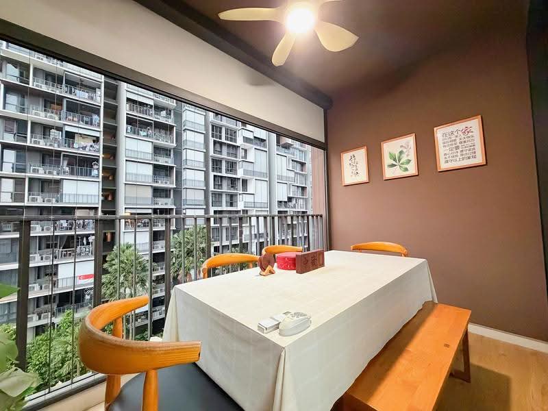 iNz Residence, 74 Choa Chu Kang Avenue 5, Dairy Farm / Bukit Panjang / Choa Chu Kang, 3 Bedrooms, 1,044 sqft, Condominium For Sale, by Louis Koh, 500262280 - Balcony - PropertyGuru.com.sg