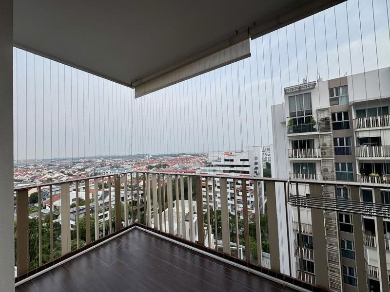 eCO, 277 Bedok South Avenue 3, Bedok / Upper East Coast, 3 Bedrooms, 1,152 sqft, Condominium For Rent, by LING WANG, 500262295 - Balcony - PropertyGuru.com.sg