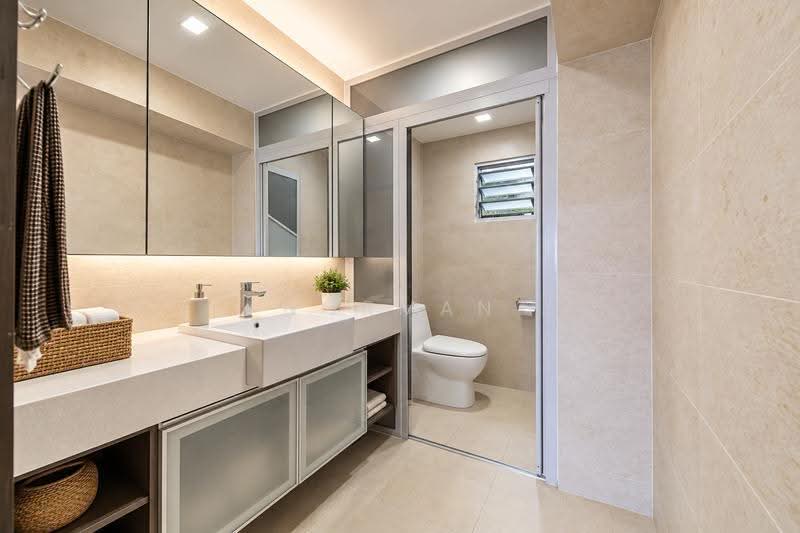 791 Choa Chu Kang North 6, 791 Choa Chu Kang North 6, Dairy Farm / Bukit Panjang / Choa Chu Kang, 3 Bedrooms, 1,453 sqft, HDB Flat For Sale, by Norman Koh, 500262296 - Bathroom - PropertyGuru.com.sg