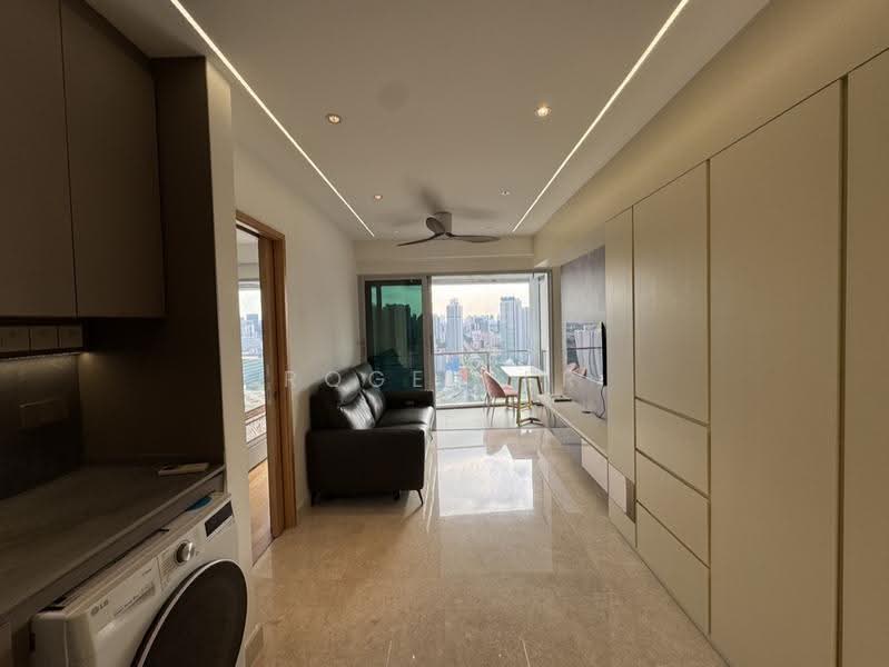 Eight Riversuites, 2 Whampoa East, Balestier / Toa Payoh, 2 Bedrooms, 700 sqft, Condominium For Rent, by Roger Er, 500262307 - Living Room - PropertyGuru.com.sg