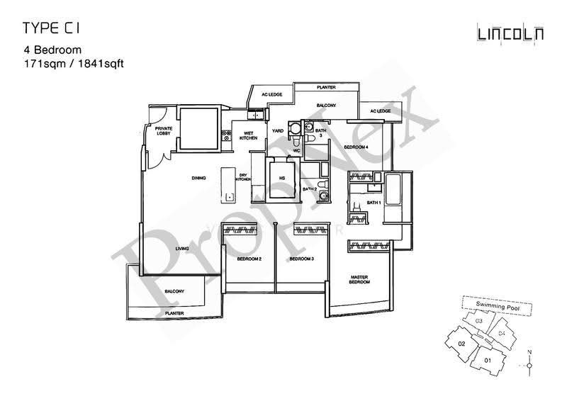 The Lincoln Residences, 28 Surrey Road, Newton / Novena, 4 Bedrooms, 1,841 sqft, Condominium For Sale, by Victor Tan, 500262316 - Lobby - PropertyGuru.com.sg