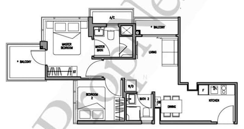 RV Altitude, 344 River Valley Road, Orchard / River Valley, 2 Bedrooms, 603 sqft, Condominium For Sale, by Steven Jeremiah, 500262334 - PropertyGuru.com.sg