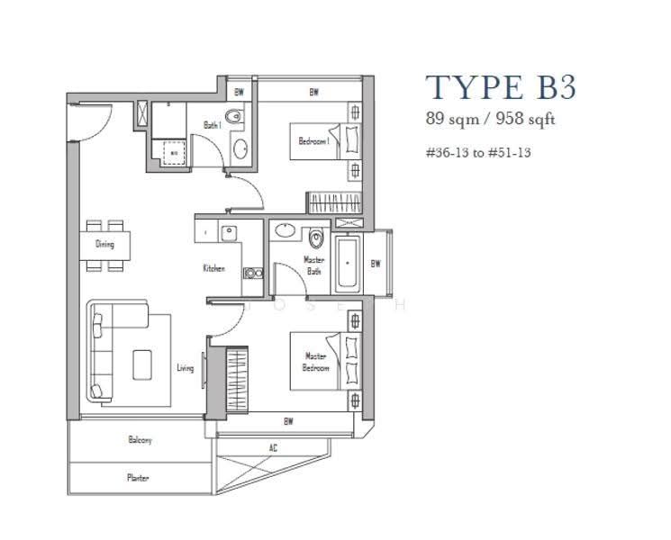 V on Shenton, 5 Shenton Way, Boat Quay / Raffles Place / Marina, 2 Bedrooms, 958 sqft, Condominium For Rent, by Joseph Khoo, 500262337 - PropertyGuru.com.sg