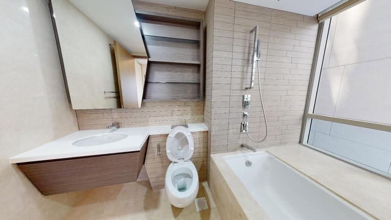 V on Shenton, 5 Shenton Way, Boat Quay / Raffles Place / Marina, 2 Bedrooms, 958 sqft, Condominium For Rent, by Joseph Khoo, 500262337 - Master Bathroom - PropertyGuru.com.sg