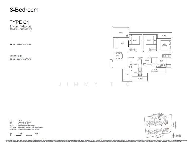 Amberwood at Holland, Tanglin / Holland / Bukit Timah, 3 Bedrooms, 872 sqft, Condominium For Sale, by Jimmy T C Chan, 500262343 - C1 - PropertyGuru.com.sg
