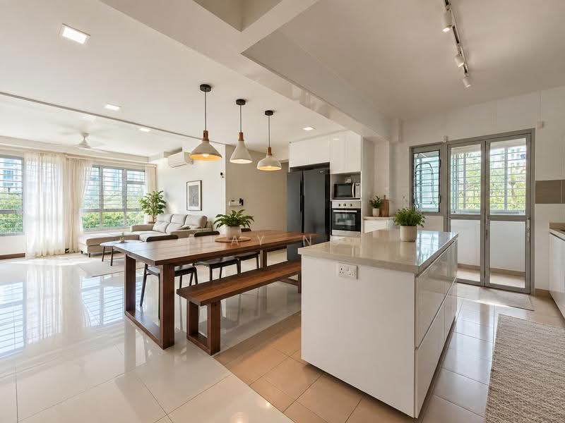473C Upper Serangoon Crescent, 473C Upper Serangoon Crescent, Hougang / Punggol / Sengkang, 3 Bedrooms, 1,216 sqft, HDB Flat For Sale, by Jay Ng, 500262347 - Living Room - PropertyGuru.com.sg