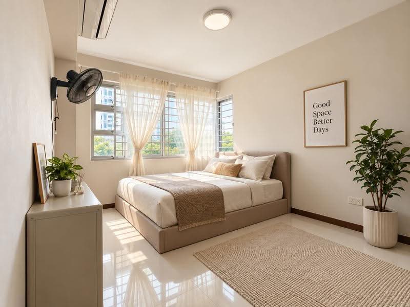 473C Upper Serangoon Crescent, 473C Upper Serangoon Crescent, Hougang / Punggol / Sengkang, 3 Bedrooms, 1,216 sqft, HDB Flat For Sale, by Jay Ng, 500262347 - Bedroom - PropertyGuru.com.sg