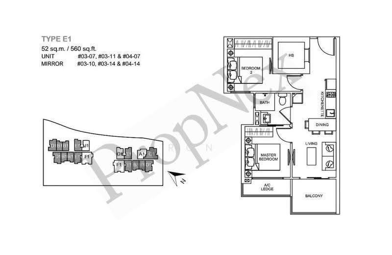 Novena Regency, 275 Thomson Road, Newton / Novena, 2 Bedrooms, 560 sqft, Apartment For Rent, by Ron Loh, 500262355 - PropertyGuru.com.sg