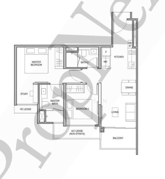 Norwood Grand, Admiralty / Woodlands, 2 Bedrooms, 667 sqft, Condominium For Rent, by Steven Jeremiah, 500262358 - PropertyGuru.com.sg