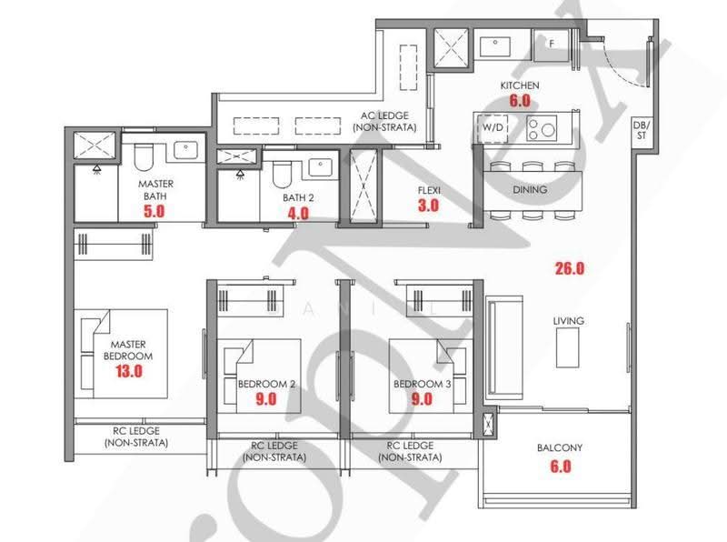 Narra Residences, 50, Dairy Farm / Bukit Panjang / Choa Chu Kang, 3 Bedrooms, 872 sqft, Condominium For Sale, by Daniel Lin, 500262361 - PropertyGuru.com.sg