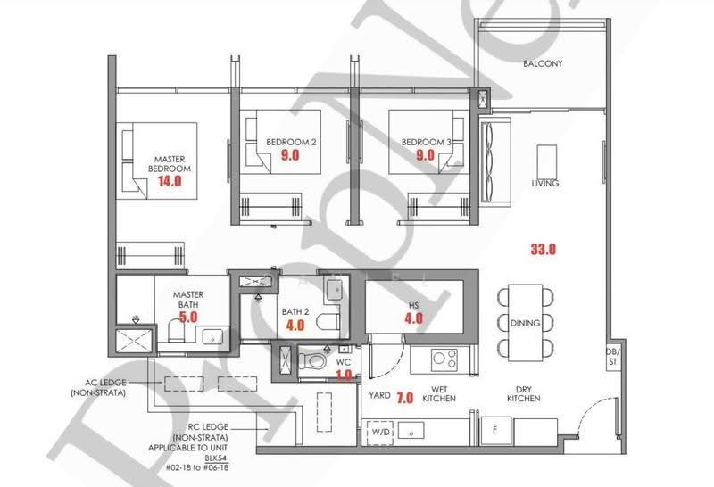 Narra Residences, 50, Dairy Farm / Bukit Panjang / Choa Chu Kang, 3 Bedrooms, 990 sqft, Condominium For Sale, by Daniel Lin, 500262369 - PropertyGuru.com.sg