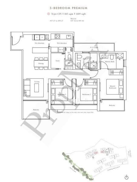 Avenue South Residence, 11 Silat Avenue, Alexandra / Commonwealth, 3 Bedrooms, 1,109 sqft, Condominium For Sale, by Javier Chew, 500262377 - PropertyGuru.com.sg