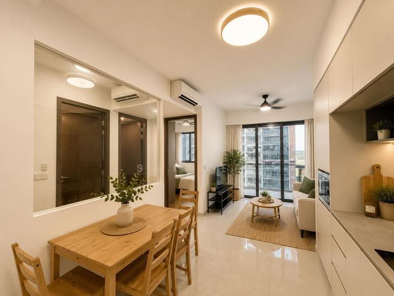 Parc Clematis, 8F Jalan Lempeng, Buona Vista / West Coast / Clementi New Town, 2 Bedrooms, 689 sqft, Condominium For Sale, by Shirley Lee, 500262390 - Dining Room - PropertyGuru.com.sg
