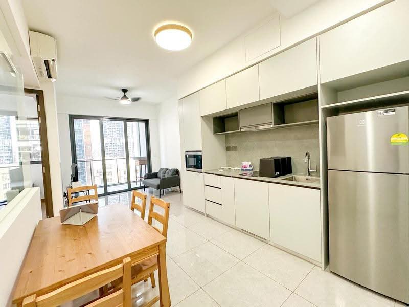 Parc Clematis, 8F Jalan Lempeng, Buona Vista / West Coast / Clementi New Town, 2 Bedrooms, 689 sqft, Condominium For Sale, by Shirley Lee, 500262390 - Living Room - PropertyGuru.com.sg
