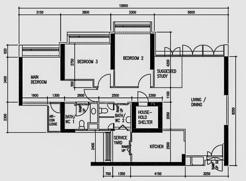 416 Clementi Avenue 1, 416 Clementi Avenue 1, Buona Vista / West Coast / Clementi New Town, 3 Bedrooms, 1,259 sqft, HDB Flat For Sale, by Clauson Seah, 500262421 - Master Bedroom - PropertyGuru.com.sg
