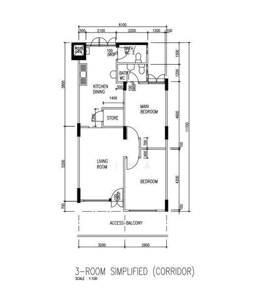 172 Yishun Avenue 7, 172 Yishun Avenue 7, Sembawang / Yishun, 2 Bedrooms, 689 sqft, HDB Flat For Sale, by Lina Dewi, 500262429 - PropertyGuru.com.sg