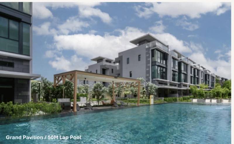 Belgravia Ace, 100 Belgravia Drive, Seletar / Yio Chu Kang, 5 Bedrooms, 3,939 sqft, Semi-Detached House For Sale, by Frances Lim, 500262434 - Pool - PropertyGuru.com.sg