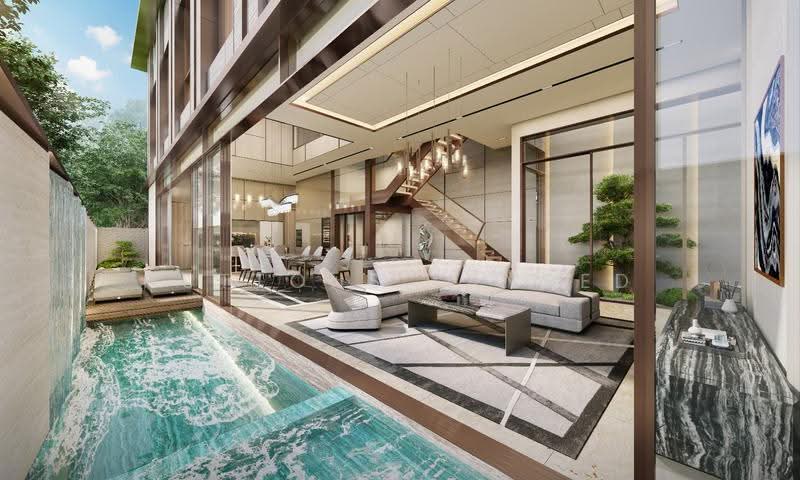 Exclusive Freehold Semi‑D Living @ FELICITÀ, East Coast / Marine Parade, 6 Bedrooms, 5,900 sqft, Semi-Detached House For Sale, by SEN YAP, 500262454 - Living Room - PropertyGuru.com.sg