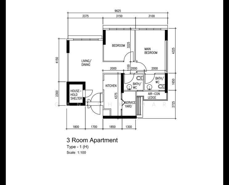 132C Canberra View, 132C Canberra View, Sembawang / Yishun, 2 Bedrooms, 732 sqft, HDB Flat For Sale, by GANESHKUMAR K, 500262495 - PropertyGuru.com.sg