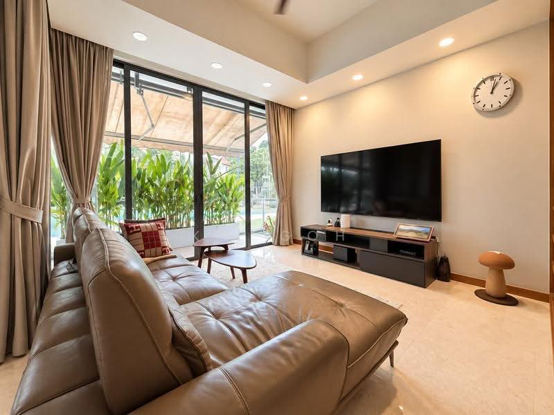 Alana, Sunrise Terrace, Seletar / Yio Chu Kang, 4 Bedrooms, 3,218 sqft, Terraced House For Sale, by K L Goh, 500262500 - Living Room - PropertyGuru.com.sg