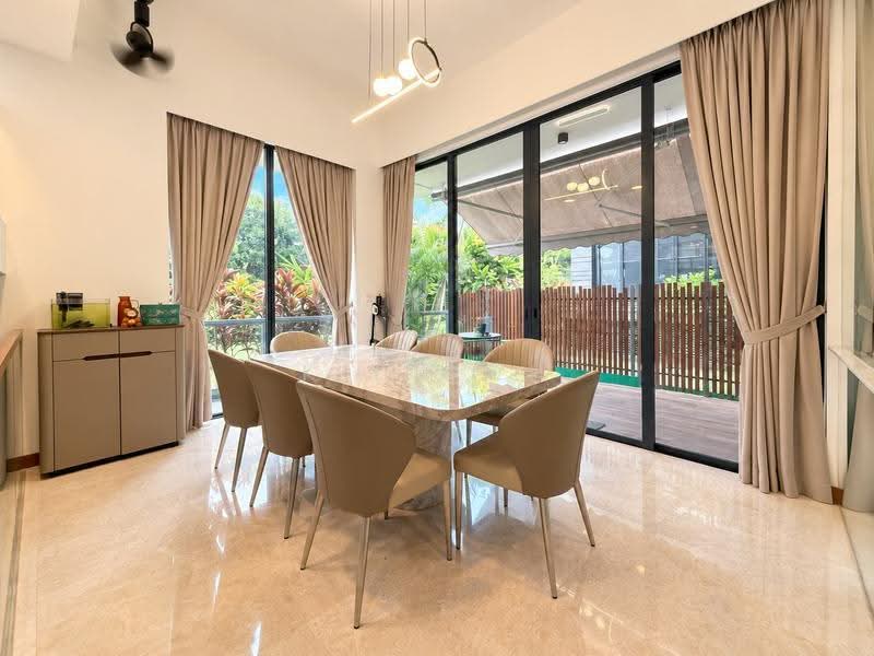 Alana, Sunrise Terrace, Seletar / Yio Chu Kang, 4 Bedrooms, 3,218 sqft, Terraced House For Sale, by K L Goh, 500262500 - Dining Room - PropertyGuru.com.sg
