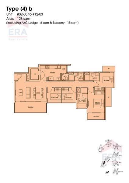 Bartley Residences, 1 Lorong How Sun, Hougang / Punggol / Sengkang, 4 Bedrooms, 1,378 sqft, Condominium For Rent, by Jensen Lee, 500262530 - PropertyGuru.com.sg