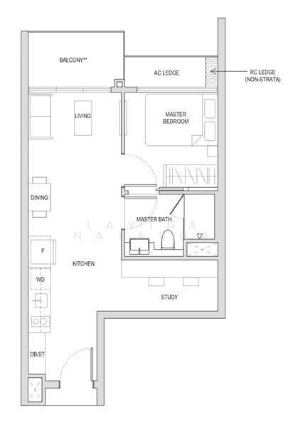 Affinity At Serangoon, 26 Serangoon North Avenue 1, Hougang / Punggol / Sengkang, 1 Bedroom, 538 sqft, Condominium For Rent, by Lavina Natasha Liem, 500262573 - PropertyGuru.com.sg
