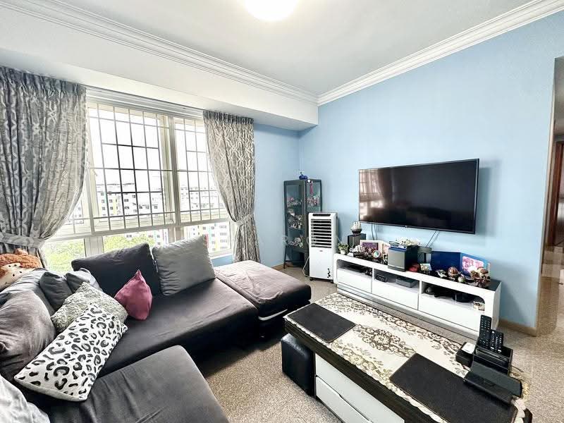 Rivervale Crest, 5 Rivervale Crescent, Hougang / Punggol / Sengkang, 3 Bedrooms, 1,152 sqft, Condominium For Sale, by Sharon Fu 傅丽华, 500262604 - Living Room - PropertyGuru.com.sg