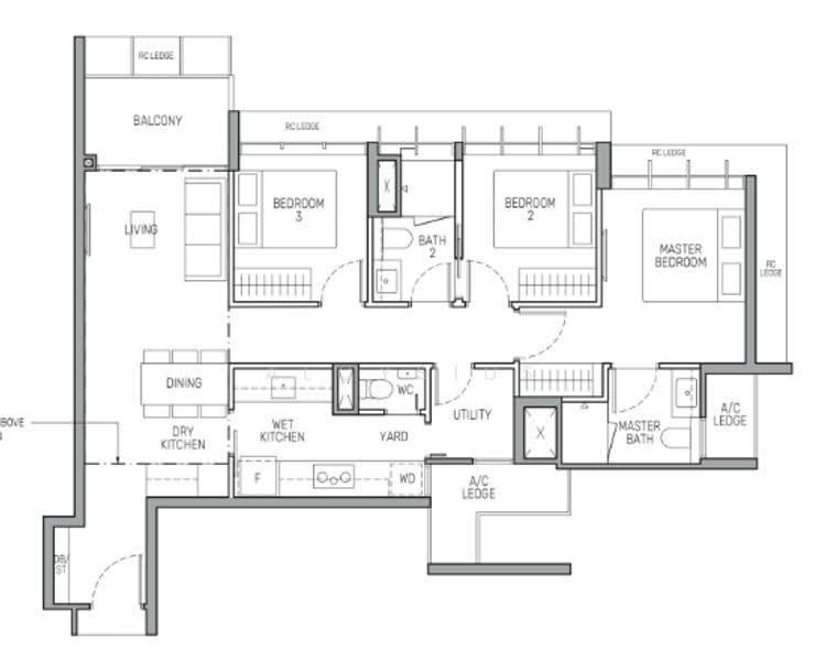 The Myst, 800 Upper Bukit Timah Road, Dairy Farm / Bukit Panjang / Choa Chu Kang, 3 Bedrooms, 1,033 sqft, Condominium For Sale, by Aloysius Lim, 500262613 - PropertyGuru.com.sg