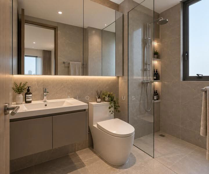The Myst, 800 Upper Bukit Timah Road, Dairy Farm / Bukit Panjang / Choa Chu Kang, 3 Bedrooms, 1,033 sqft, Condominium For Sale, by Aloysius Lim, 500262613 - Bathroom - PropertyGuru.com.sg
