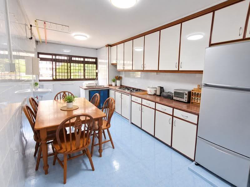 373 Clementi Avenue 4, 373 Clementi Avenue 4, Buona Vista / West Coast / Clementi New Town, 3 Bedrooms, 980 sqft, HDB Flat For Rent, by Sharon Wong 王昱婷, 500262625 - Kitchen - PropertyGuru.com.sg
