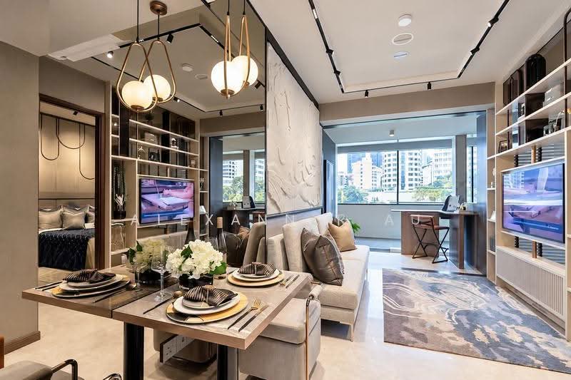 CanningHill Piers, 177 River Valley Road, City Hall / Clarke Quay, 1 Bedroom, 474 sqft, Condominium For Sale, by Alexander Au, 500262681 - Living Room - PropertyGuru.com.sg