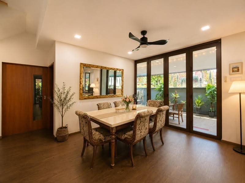 Lentor Villas, Lentor Street, Mandai / Upper Thomson, 5 Bedrooms, 3,900 sqft, Corner Terrace For Sale, by Nicholas Lim, 500262704 - Dining Room - PropertyGuru.com.sg