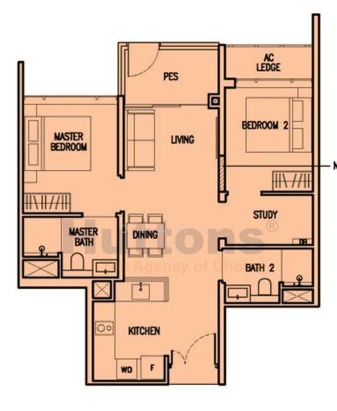 The Commodore, 59 Canberra Drive, Sembawang / Yishun, 2 Bedrooms, 743 sqft, Condominium For Sale, by Diana Yow, 500262706 - PropertyGuru.com.sg