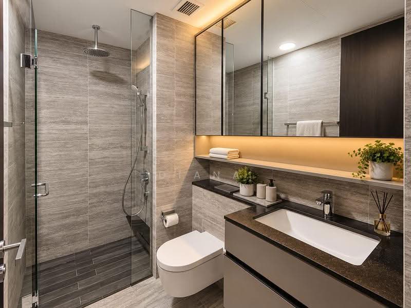 The Commodore, 59 Canberra Drive, Sembawang / Yishun, 2 Bedrooms, 743 sqft, Condominium For Sale, by Diana Yow, 500262706 - Bathroom - PropertyGuru.com.sg