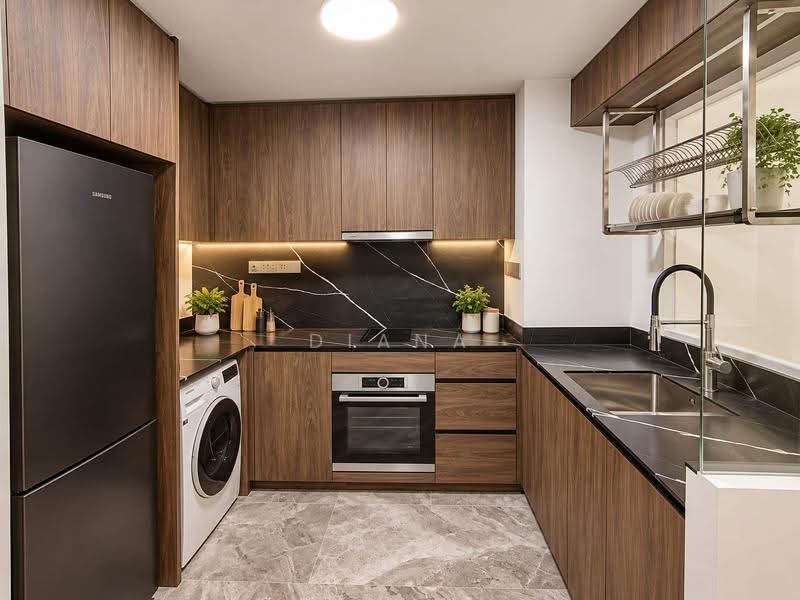 The Commodore, 59 Canberra Drive, Sembawang / Yishun, 2 Bedrooms, 743 sqft, Condominium For Sale, by Diana Yow, 500262706 - Kitchen - PropertyGuru.com.sg