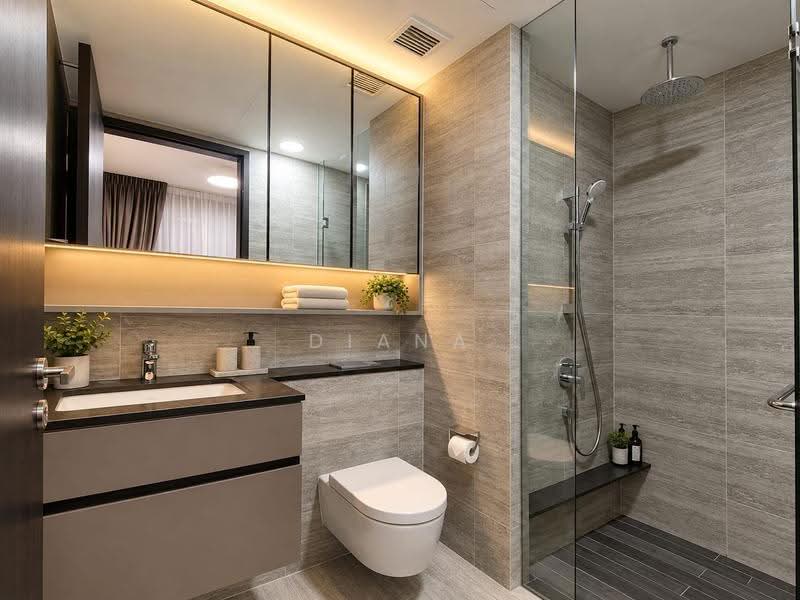 The Commodore, 59 Canberra Drive, Sembawang / Yishun, 2 Bedrooms, 743 sqft, Condominium For Sale, by Diana Yow, 500262706 - Bathroom - PropertyGuru.com.sg