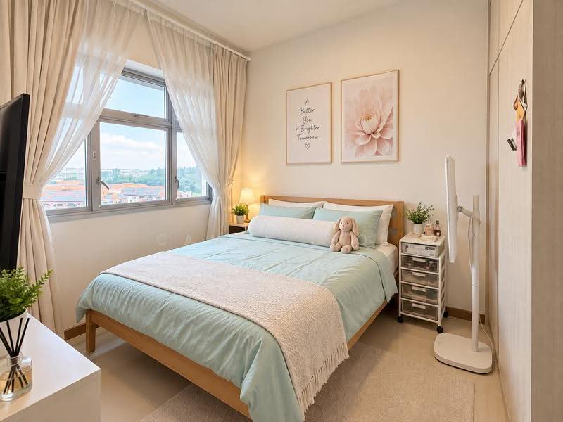 994A Buangkok Link, 994A Buangkok Link, Hougang / Punggol / Sengkang, 1 Bedroom, 506 sqft, HDB Flat For Sale, by Candy ZiQi 紫绮, 500262763 - Bedroom Ai photo - PropertyGuru.com.sg