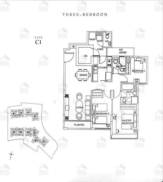 Sunglade, 3 Serangoon Avenue 2, Hougang / Punggol / Sengkang, 3 Bedrooms, 1,152 sqft, Condominium For Rent, by Rachel Lau, 500262791 - PropertyGuru.com.sg