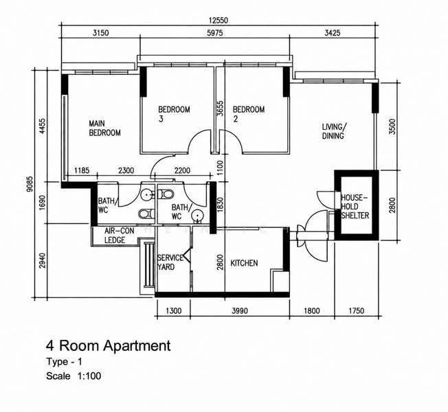 132A Canberra Crescent, 132A Canberra Crescent, Sembawang / Yishun, 3 Bedrooms, 990 sqft, HDB Flat For Sale, by Heinrich Tan (陈少洪), 500262792 - PropertyGuru.com.sg