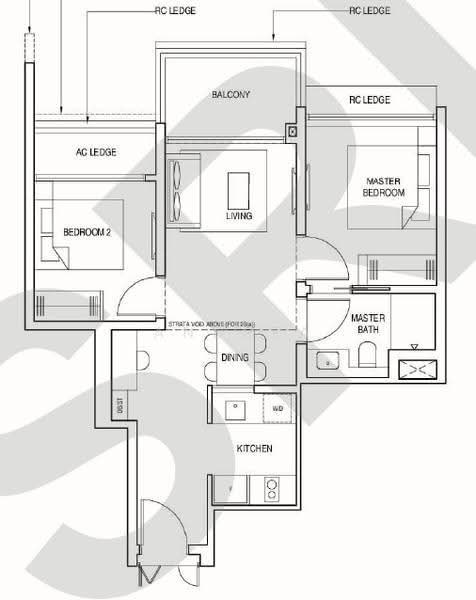 Pinetree Hill, 30 Pine Grove, Clementi Park / Upper Bukit Timah, 2 Bedrooms, 850 sqft, Condominium For Rent, by Andrea Seoh, 500262801 - PropertyGuru.com.sg