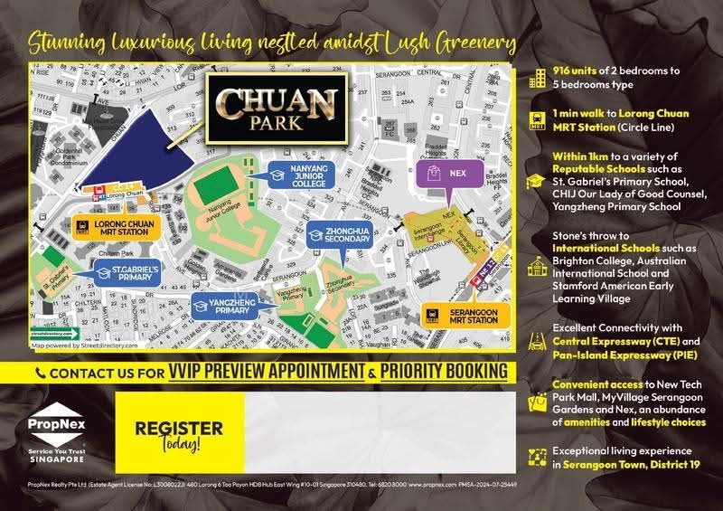 Chuan Park, 246 Lorong Chuan, Hougang / Punggol / Sengkang, 2 Bedrooms, 829 sqft, Condominium For Sale, by Michelle Ang, 500262804 - PropertyGuru.com.sg